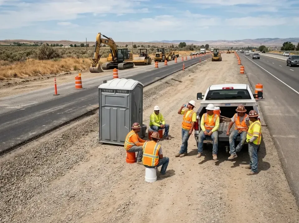 highway-road-construction-crew-007 — frequently asked questions, Porta Potty and Restroom Rentals in Wheeler AFB, HI